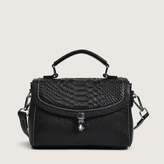 Boston Sling Handbags Leather Vintage Lady Casual Shoulder Messenger Bag