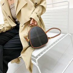 Vintage Leather Sling Purse Shoulder Bag for Women