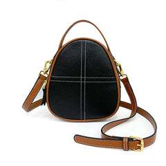 Vintage Leather Sling Purse Shoulder Bag for Women