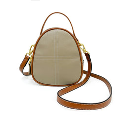 Vintage Leather Sling Purse Shoulder Bag for Women