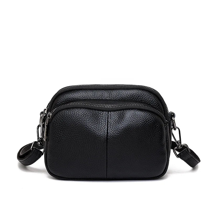 Women's Leather Shoulder Messenger Bag Lady Casual Tote Vintage Purse
