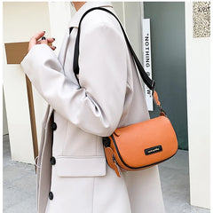 Vintage Leather Sling Handbag for Women