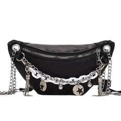 Waist Bag Female Chain Chest Bags Female Belt Bag High Messenger Bag
