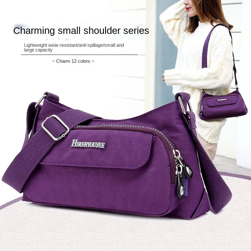 Waterproof Nylon Women Messenger Bag High Handbags Crossbody Bags