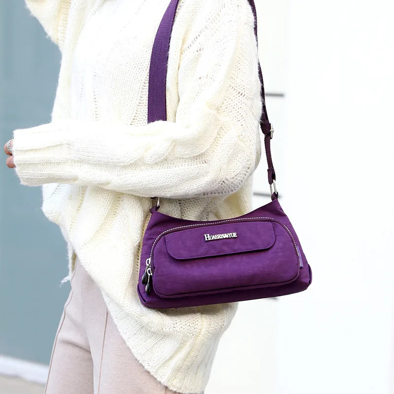 Waterproof Nylon Women Messenger Bag High Handbags Crossbody Bags