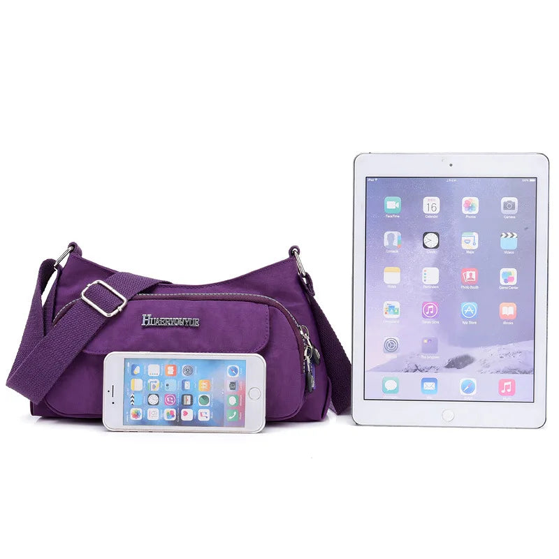 Waterproof Nylon Women Messenger Bag High Handbags Crossbody Bags
