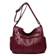 Leather Shoulder Messenger Bags Female Handbag High Crossbody Bags for Women