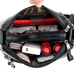Leather Shoulder Messenger Bags Female Handbag High Crossbody Bags for Women