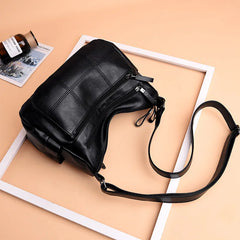 Leather Shoulder Messenger Bags Female Handbag High Crossbody Bags for Women
