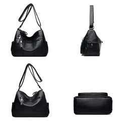 Leather Shoulder Messenger Bags Female Handbag High Crossbody Bags for Women