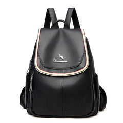 Women Backpack Large Capacity School Bags for Girls Leather Shoulder Bags