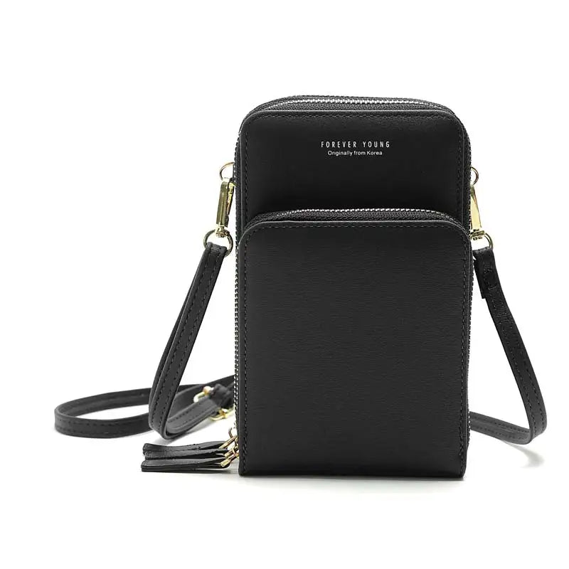 Mini Crossbody Shoulder Bag Women High Cell Phone Pocket Ladies Purse