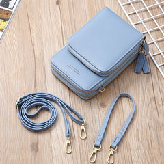 Mini Crossbody Shoulder Bag Women High Cell Phone Pocket Ladies Purse