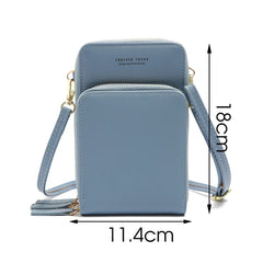 Mini Crossbody Shoulder Bag Women High Cell Phone Pocket Ladies Purse