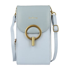 Mini Crossbody Shoulder Bag Women High Cell Phone Pocket Ladies Purse Clutch Lea