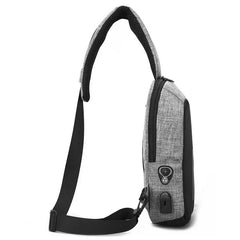 Men Chest Package Wear-resistant Nylon Leisure Messenger Bag