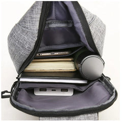 Men Chest Package Wear-resistant Nylon Leisure Messenger Bag