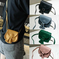 Kids Sweet PU Leather Crossbody Shoulder Bag