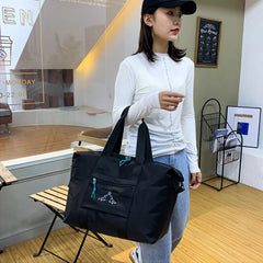 Nylon Travel Duffle Foldable Large Capacity Women Shoulder Bags