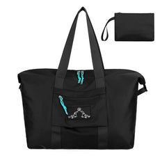 Nylon Travel Duffle Foldable Large Capacity Women Shoulder Bags