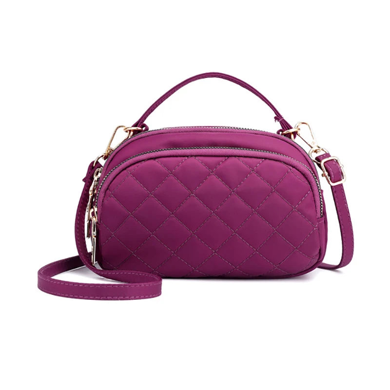 Nylon Waterproof Crossbody Bag for Women Travel Handbag