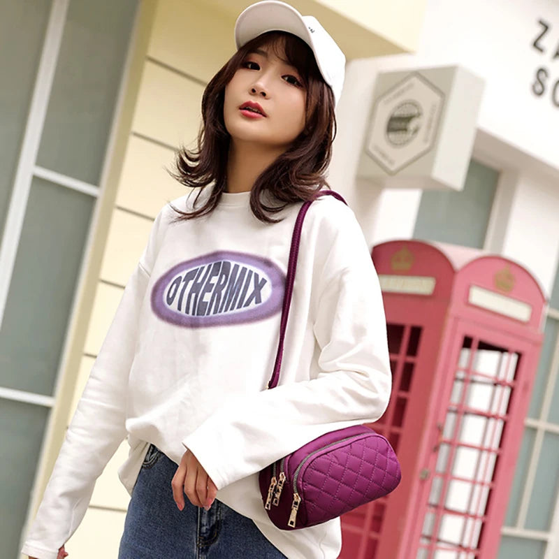 Nylon Waterproof Crossbody Bag for Women Travel Handbag