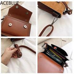 Frosted Shoulder Bag Small Square Bag