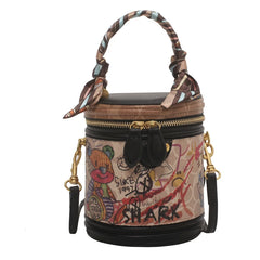 Women's High PU Tote Bag Handbag Crossbody Satchel