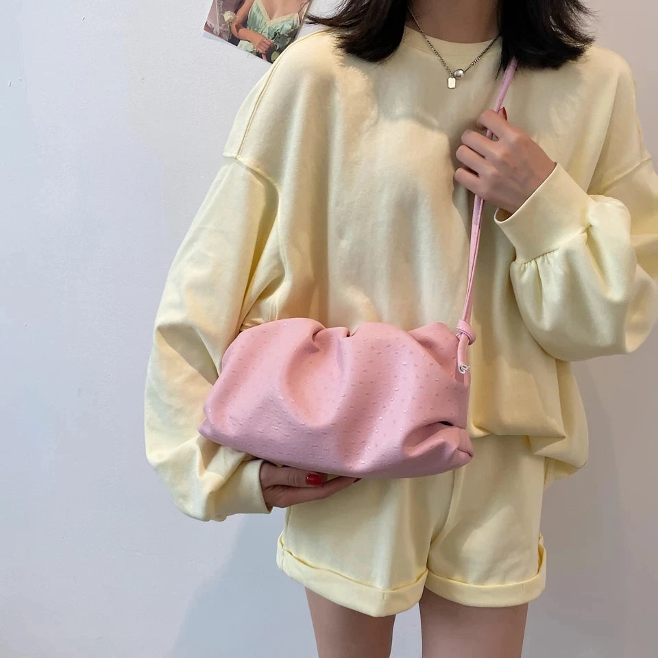 Women's Solid Shoulder Crossbody Bag