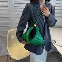 Summer Weave Bag Women's Shoulder Bags Retro Woven Crossbody Bag