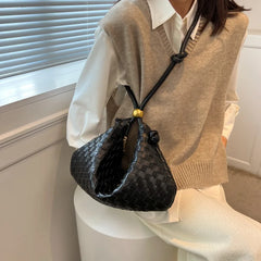 Summer Weave Bag Women's Shoulder Bags Retro Woven Crossbody Bag