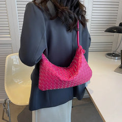 Summer Weave Bag Women's Shoulder Bags Retro Woven Crossbody Bag