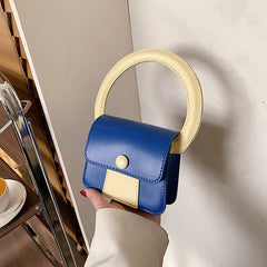 Korea Style Mini PU Leather Vintage Crossbody Shoulder Bag