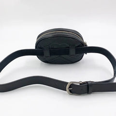 Women's Leather Chest Bag Crossbody Fanny Pack