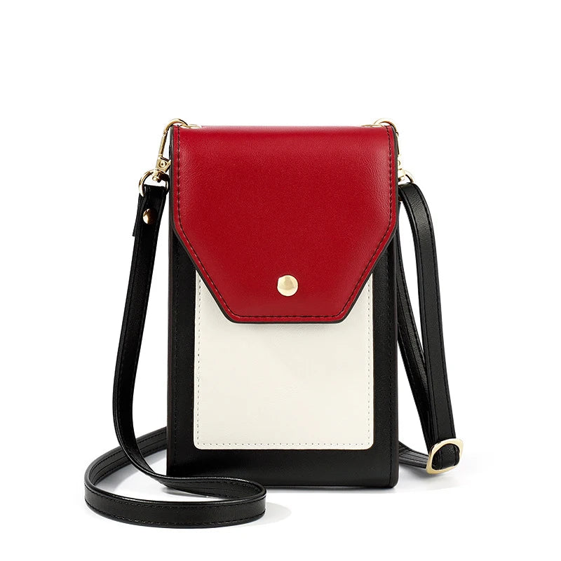 Mini Crossbody Bag Women Casual Flap Shoulder Bag Ladies Small Cell Phone Bag