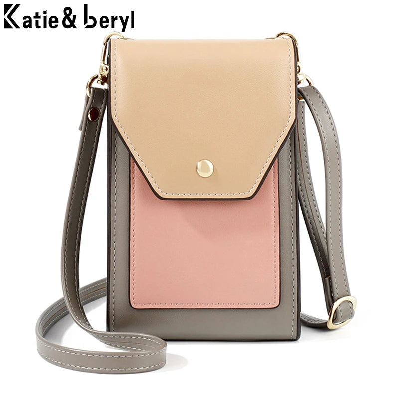 Mini Crossbody Bag Women Casual Flap Shoulder Bag Ladies Small Cell Phone Bag
