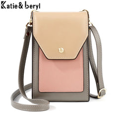 Mini Crossbody Bag Women Casual Flap Shoulder Bag Ladies Small Cell Phone Bag