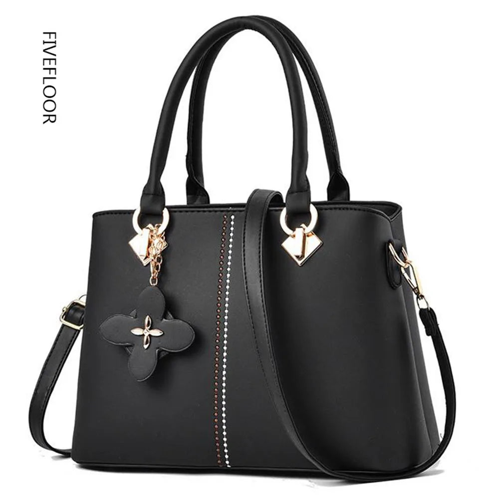 Women Leather Handbags High Shoulder Bags Ladies Crossbody Bags