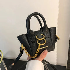 Neon Small Handbag Party Clutch Chain Shoulder Bag Mini Tote