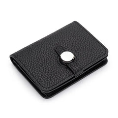 Cow Leather Women Short Wallet Coin Purse Clutch Credit Card Holder