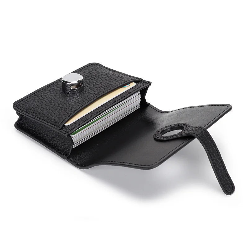 Cow Leather Women Short Wallet Coin Purse Clutch Credit Card Holder