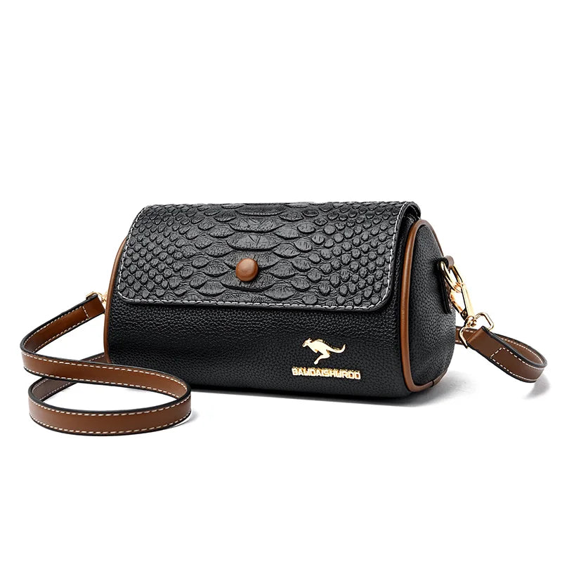 Crocodile Leather Crossbody Handbags Women's Wallet