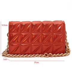 Quilted Shoulder Purse And Handbag Women Clutch Bag