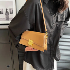 Women's Shoulder Bag Travel Handbag Purse Female Bag Flap Messenger Small Pu Lea