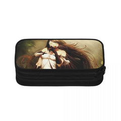 Bravely Default Pen Box Zipper Pouch Student Stationery Bag Gift