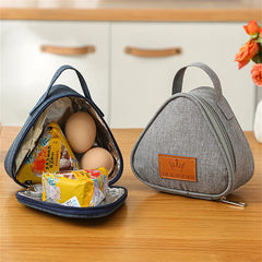 Small Triangular Rice Ball Lunch Box Bag