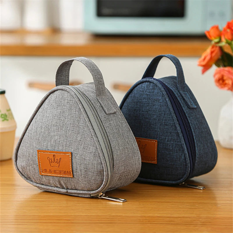 Small Triangular Rice Ball Lunch Box Bag