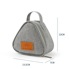 Small Triangular Rice Ball Lunch Box Bag