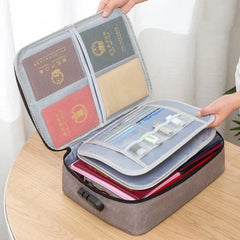 Waterproof Briefcase Organizer for Travel and Luggage Storage