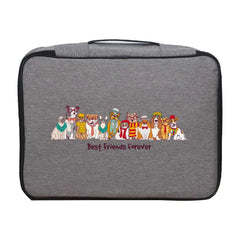 Dog Print Travel Storage Bag Waterproof Organizer Case